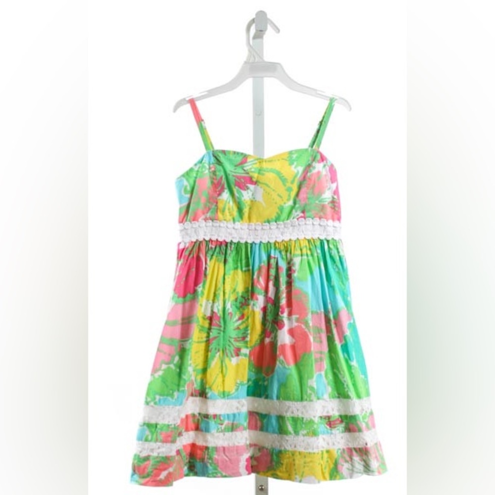 Lilly Pulitzer girls floral dress